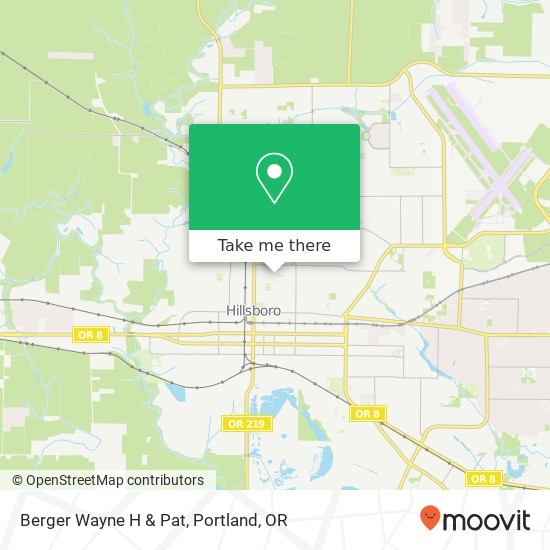 Mapa de Berger Wayne H & Pat