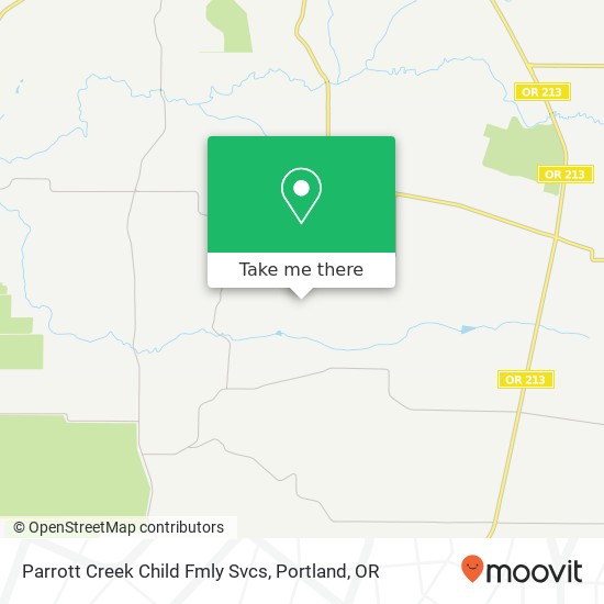 Mapa de Parrott Creek Child Fmly Svcs