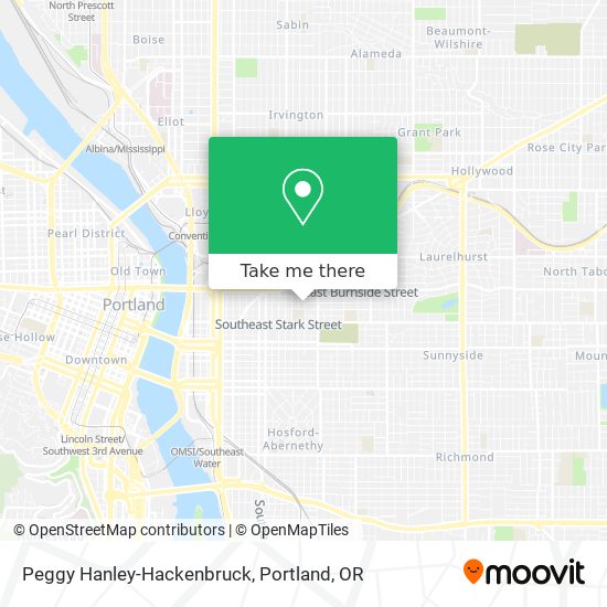 Mapa de Peggy Hanley-Hackenbruck