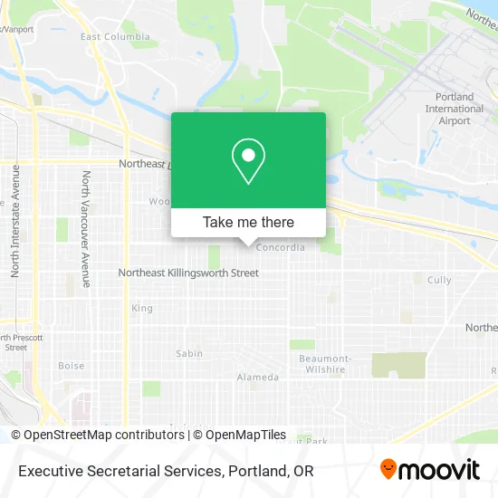 Executive Secretarial Services map