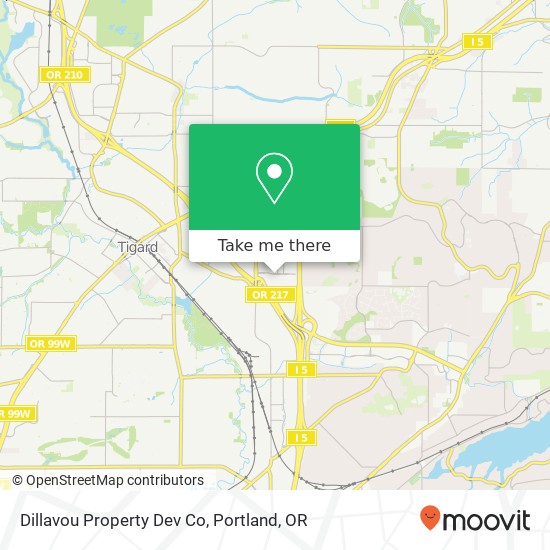 Dillavou Property Dev Co map