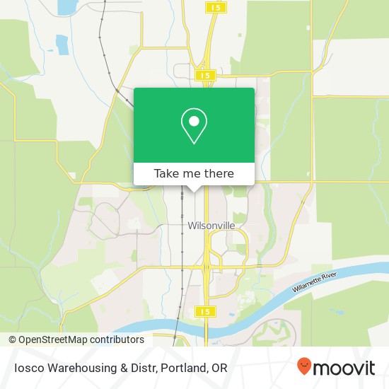 Mapa de Iosco Warehousing & Distr