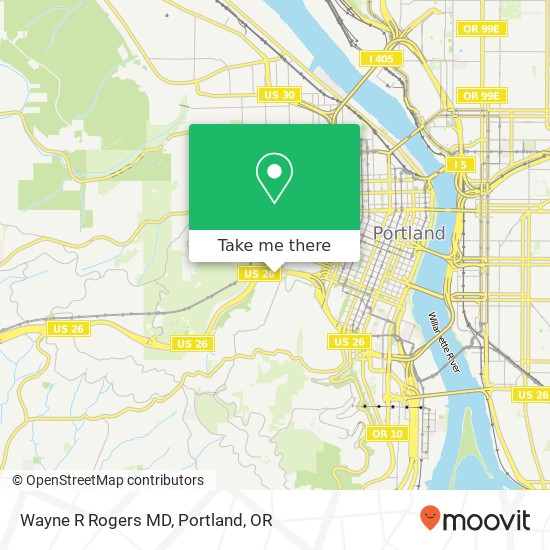 Mapa de Wayne R Rogers MD