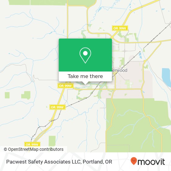 Mapa de Pacwest Safety Associates LLC