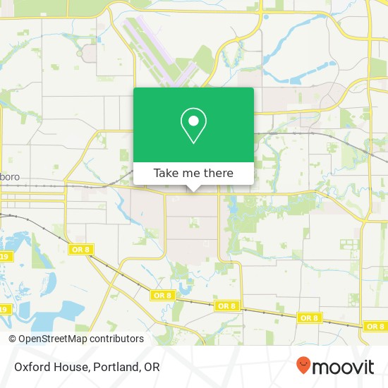 Oxford House map