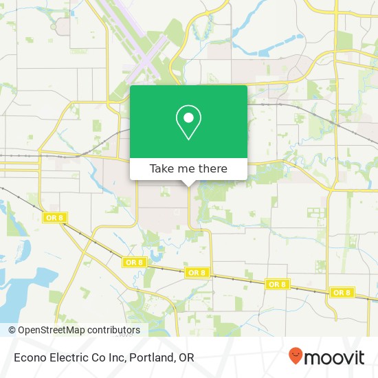 Econo Electric Co Inc map