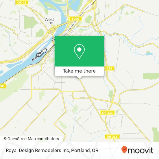 Royal Design Remodelers Inc map