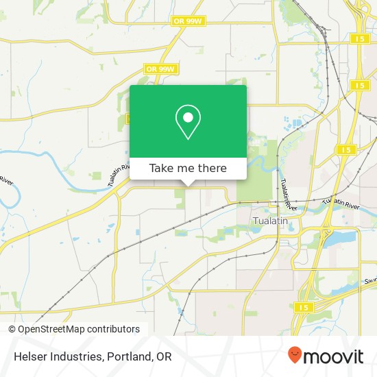 Mapa de Helser Industries