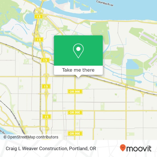 Mapa de Craig L Weaver Construction