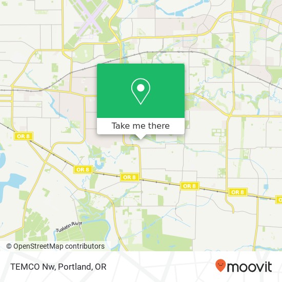 TEMCO Nw map