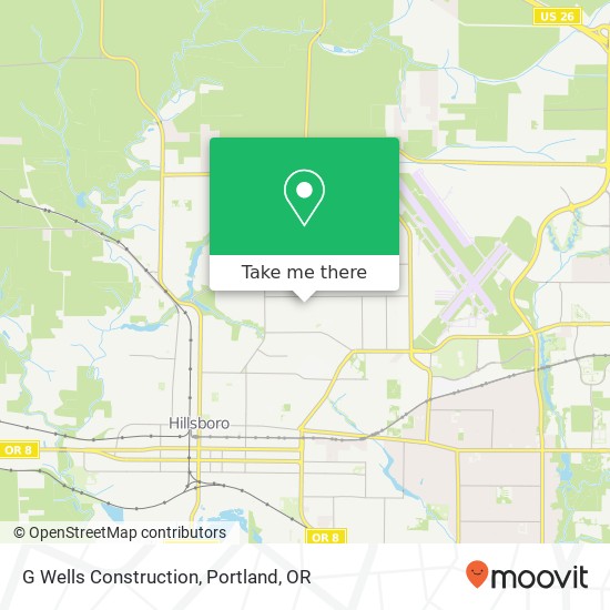 G Wells Construction map