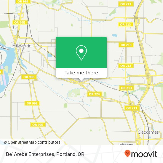 Be' Arebe Enterprises map