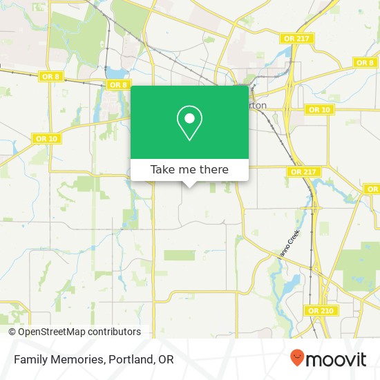 Mapa de Family Memories