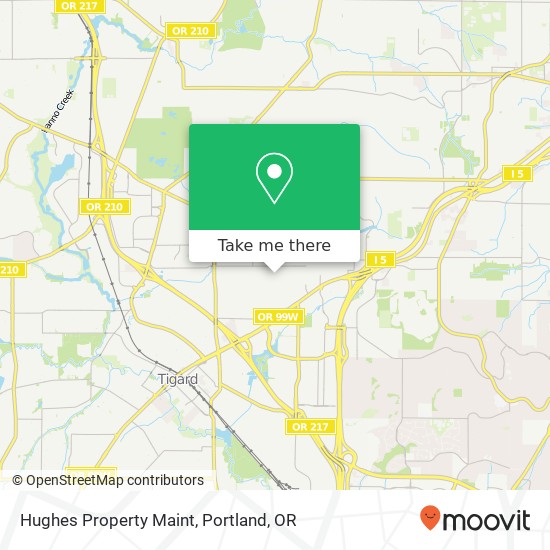 Mapa de Hughes Property Maint