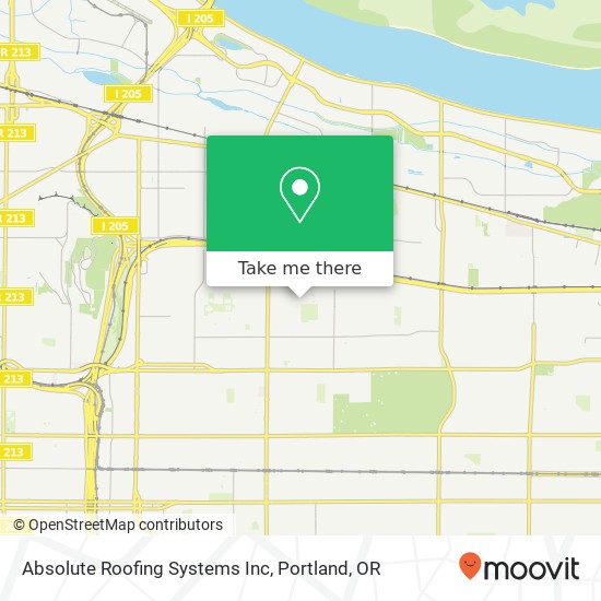 Mapa de Absolute Roofing Systems Inc
