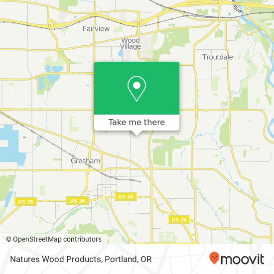 Mapa de Natures Wood Products