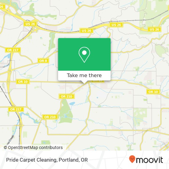 Pride Carpet Cleaning map