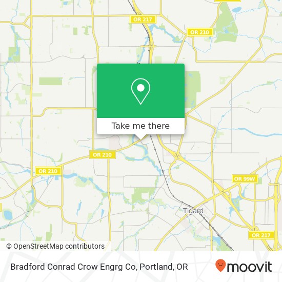 Mapa de Bradford Conrad Crow Engrg Co