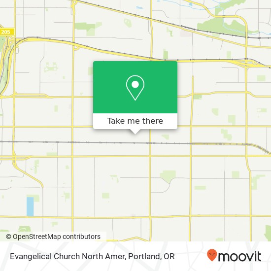 Evangelical Church North Amer map