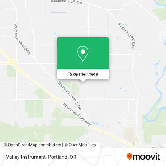 Valley Instrument map