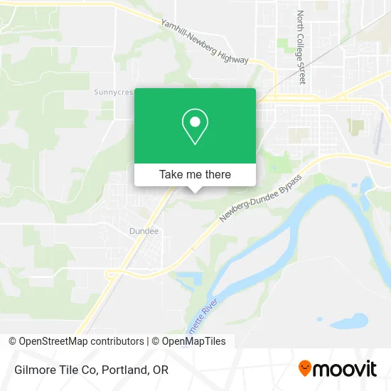 Mapa de Gilmore Tile Co