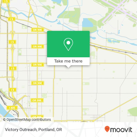 Victory Outreach map