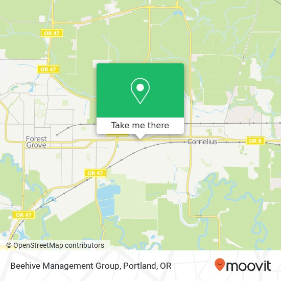 Mapa de Beehive Management Group