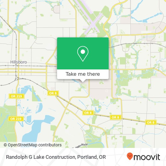 Randolph G Lake Construction map
