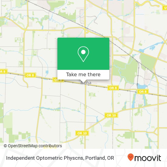 Independent Optometric Physcns map