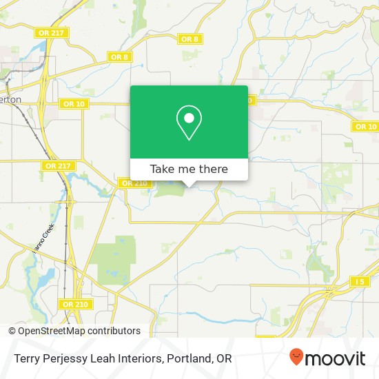 Terry Perjessy Leah Interiors map