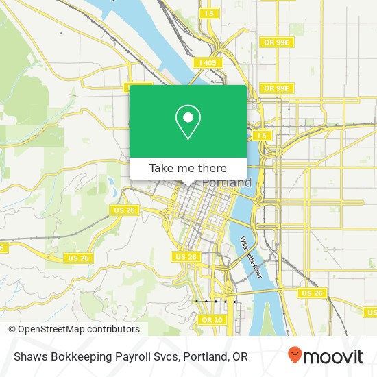 Mapa de Shaws Bokkeeping Payroll Svcs