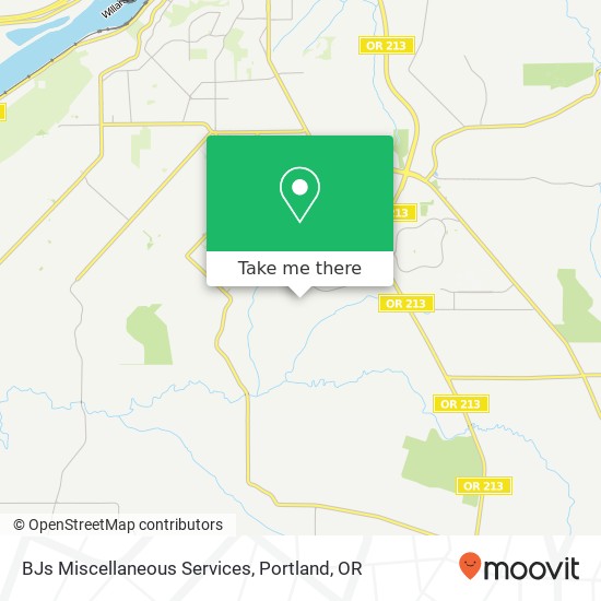 BJs Miscellaneous Services map