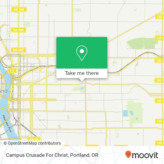 Campus Crusade For Christ map