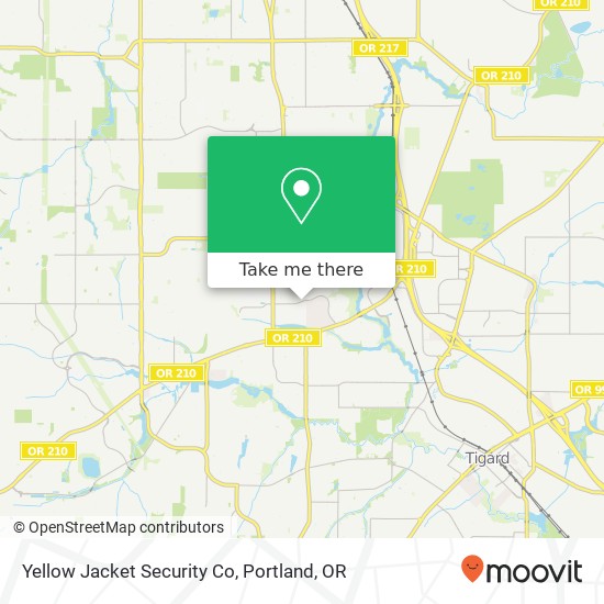 Yellow Jacket Security Co map