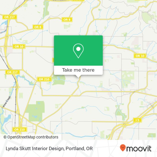 Lynda Skutt Interior Design map