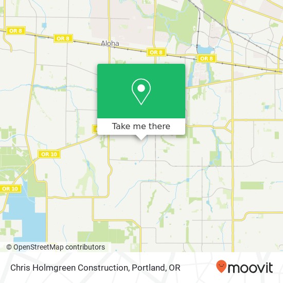 Chris Holmgreen Construction map