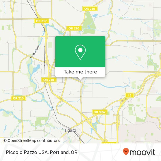 Piccolo Pazzo USA map