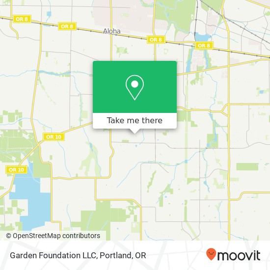 Mapa de Garden Foundation LLC