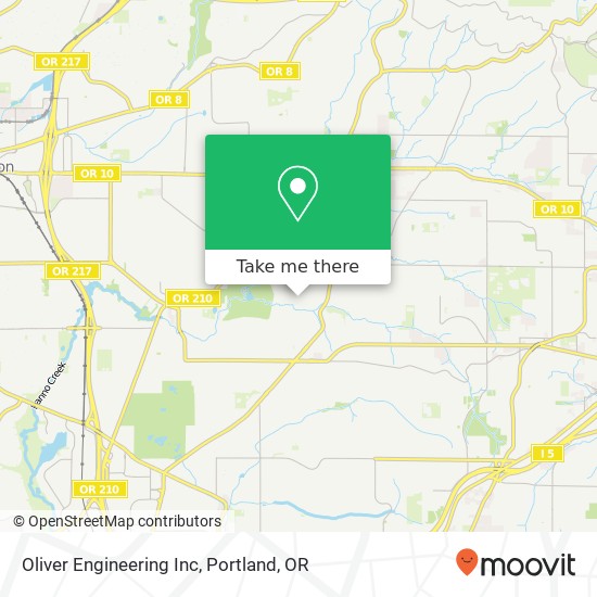 Oliver Engineering Inc map