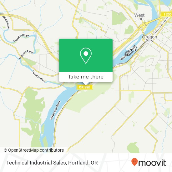 Mapa de Technical Industrial Sales