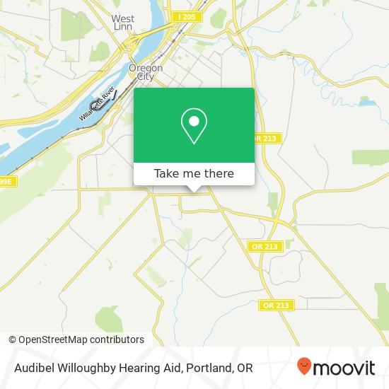 Audibel Willoughby Hearing Aid map