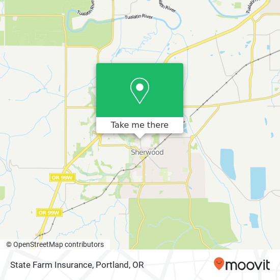 State Farm Insurance map