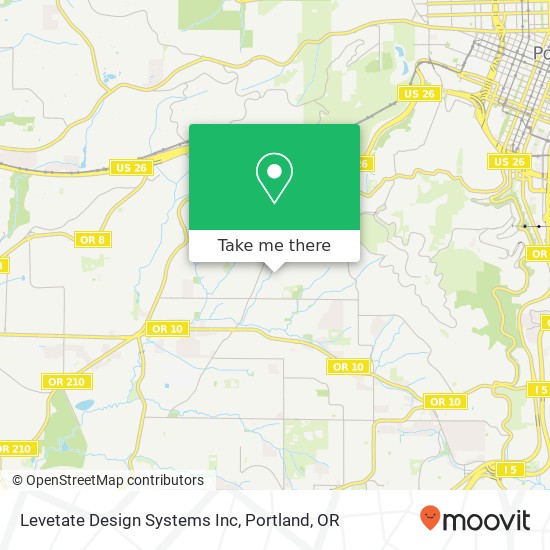 Mapa de Levetate Design Systems Inc