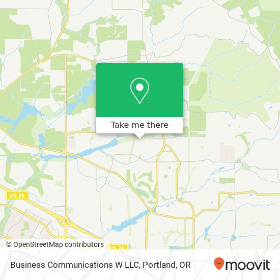 Business Communications W LLC map