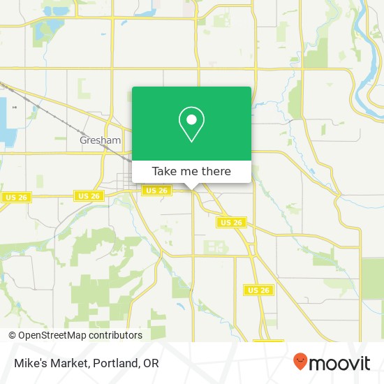 Mike's Market map