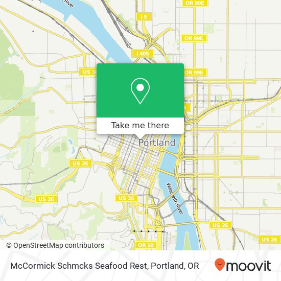 Mapa de McCormick Schmcks Seafood Rest