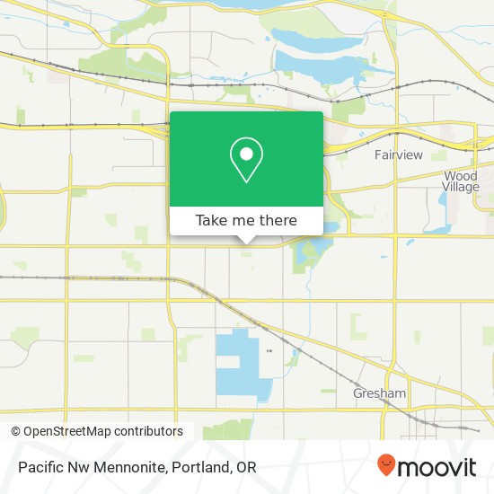 Mapa de Pacific Nw Mennonite