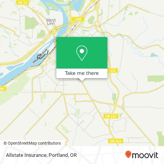 Mapa de Allstate Insurance