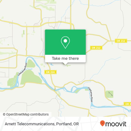 Mapa de Arnett Telecommunications