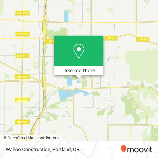 Wahoo Construction map